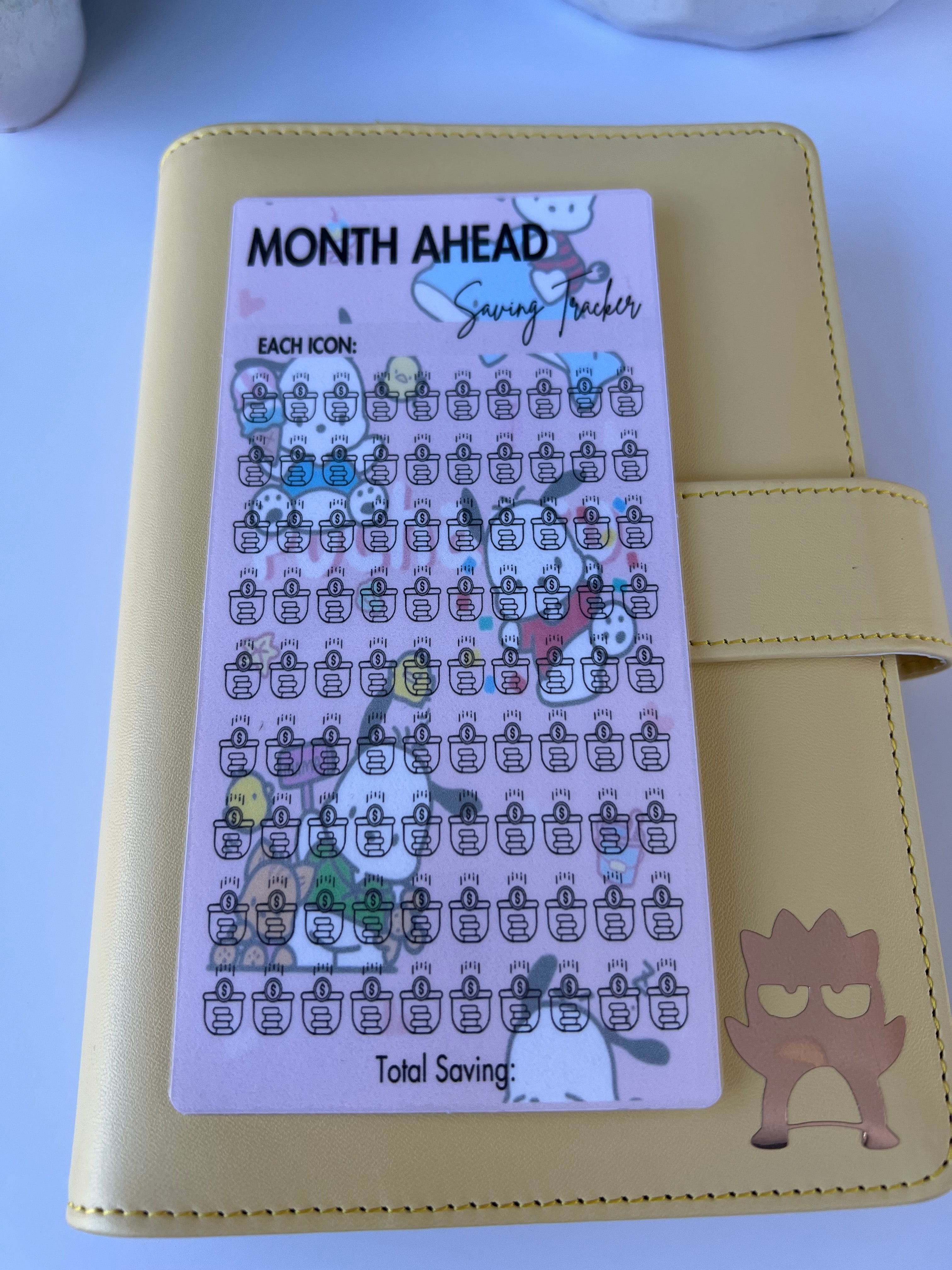 One Month Ahead Saving Challenge